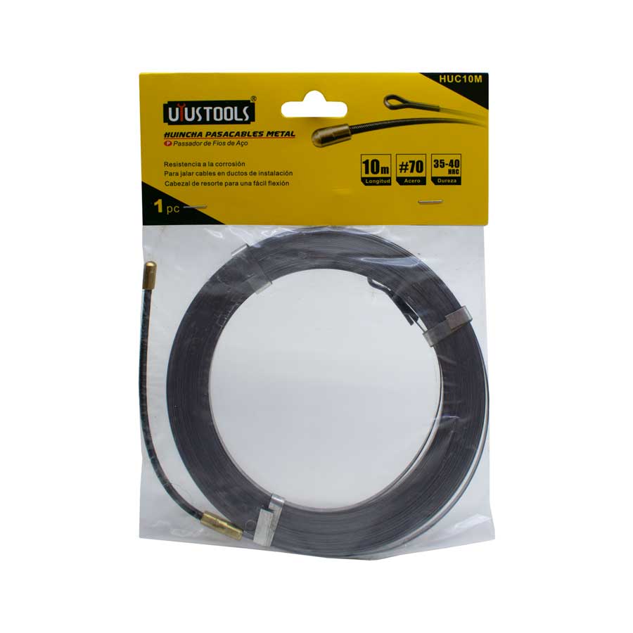 CINTA PASA CABLE METAL 3MM X 10M UYUSTOOLS HUC10M