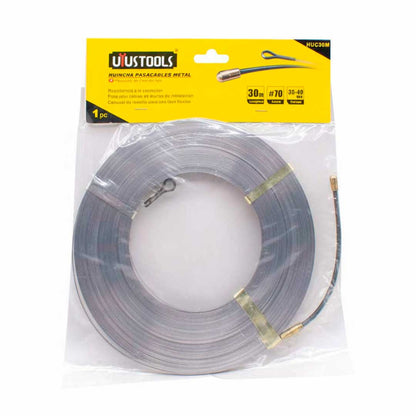 CINTA PASA CABLE METAL 3MM X 30M UYUSTOOLS HUC30M