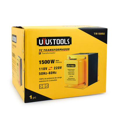 TRANSFORMADOR 1500W 220V-110V UYUSTOOLS TR1500U