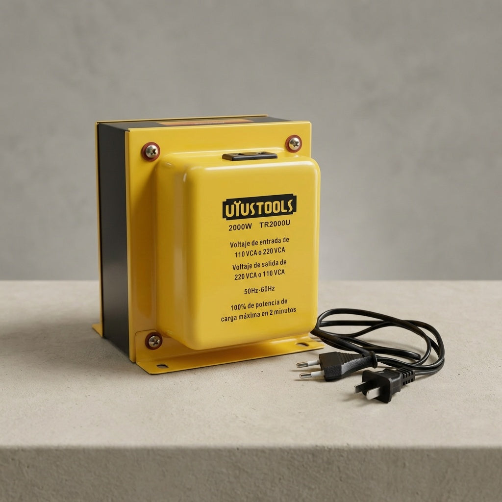TRANSFORMADOR 2000W 220V-110V UYUSTOOLS TR2000U