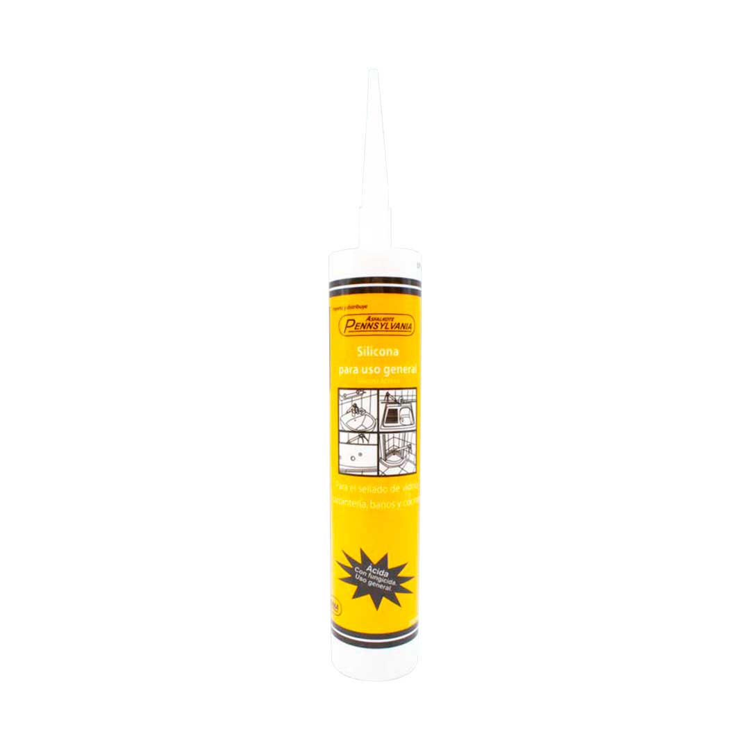 SILICONA ACIDA 300ML TRANSPARENTE PENNSYLVANIA