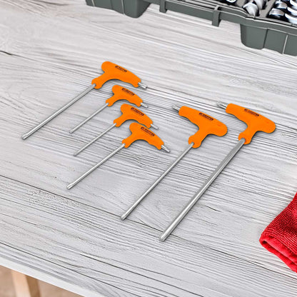 DESTORNILLADOR 6PZ PUNTAS TORX MANGO T UYUS DEP604