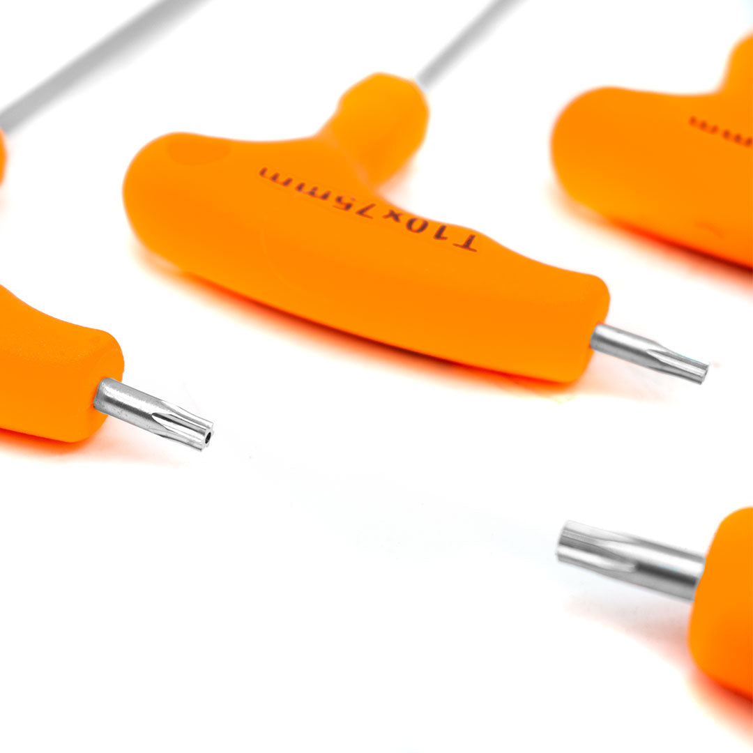 DESTORNILLADOR 6PZ PUNTAS TORX MANGO T UYUS DEP604