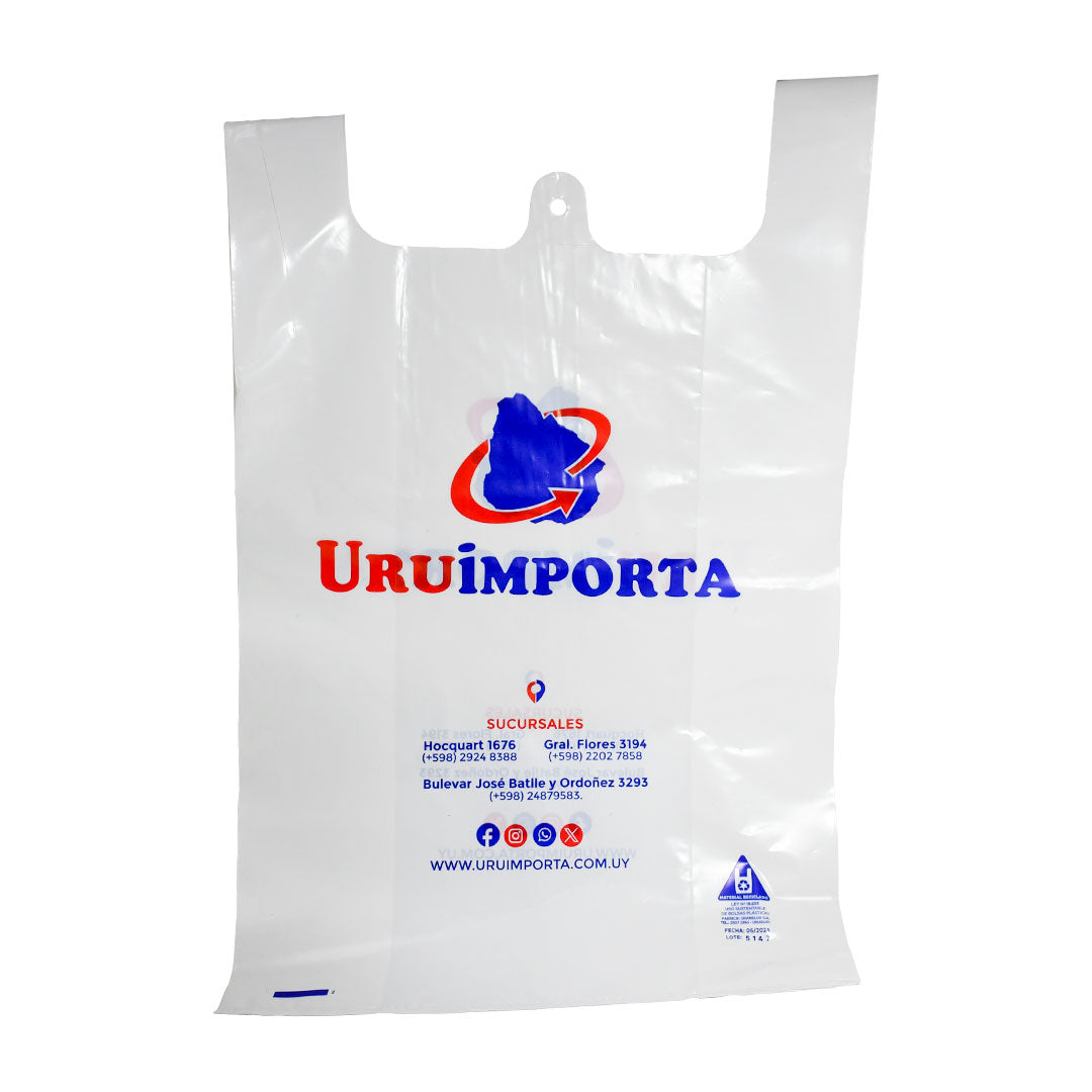 BOLSA REFORZADA NYLON 50X35CM NORMATIVA VIGENTE