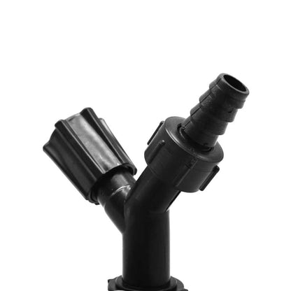 CANILLA 1/2 3/4 NEGRA PLASTICA PLASBOHN 001003
