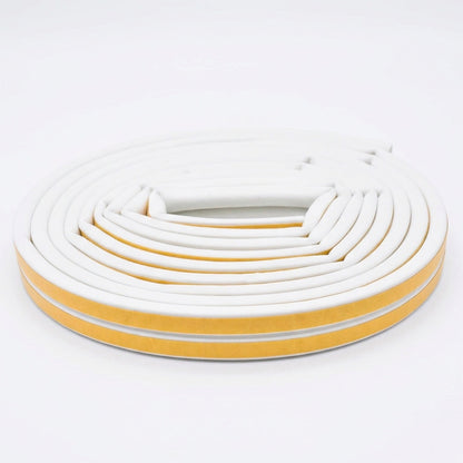 BURLETE PVC 6 METROS BLANCO TIPO D LH-1537