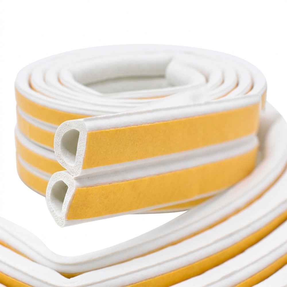 BURLETE PVC 6 METROS BLANCO TIPO D LH-1537