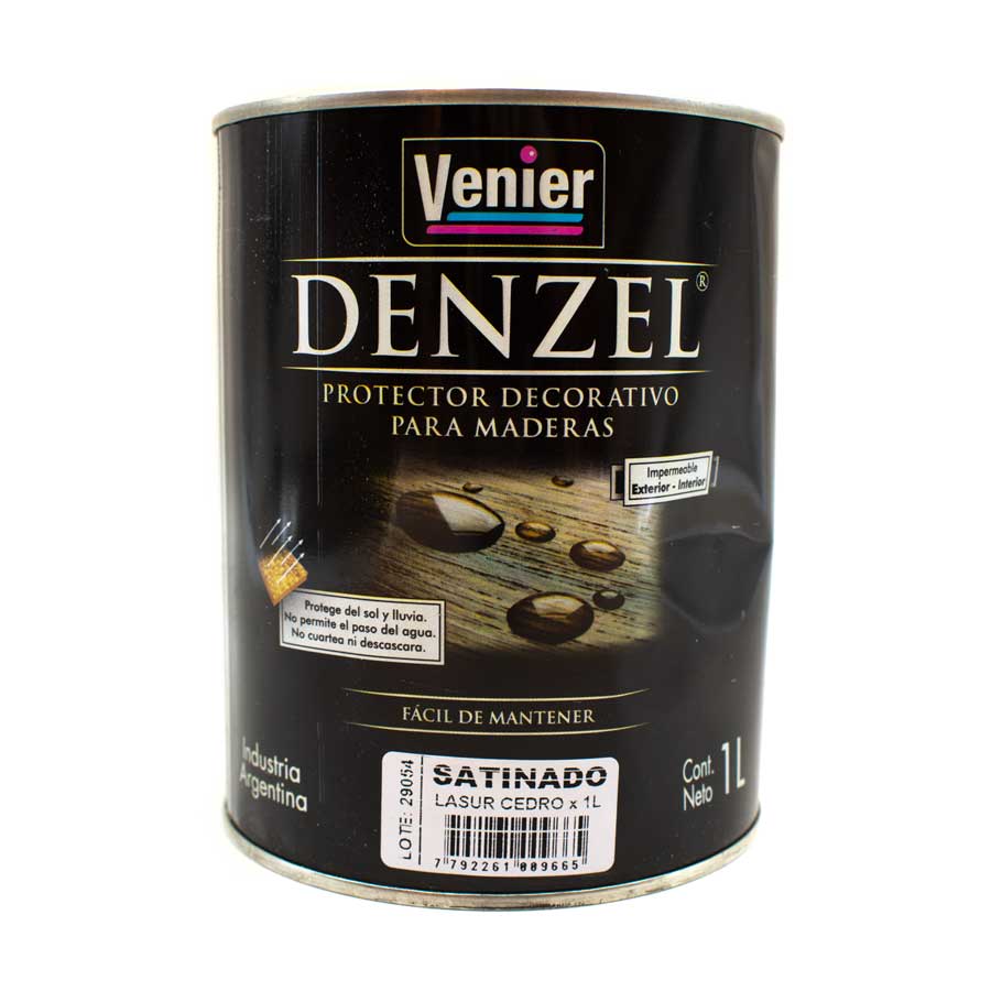PROTECTOR 1L CEDRO PARA MADERA SATINADO DENZEL