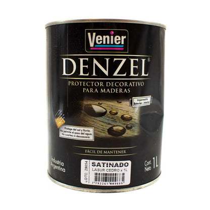 PROTECTOR 1L CEDRO PARA MADERA SATINADO DENZEL