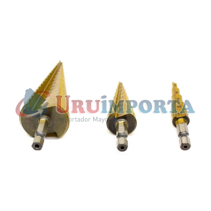 MECHA CONICA 3PZ 4-12MM 4-20MM 4-32MM LH-2355