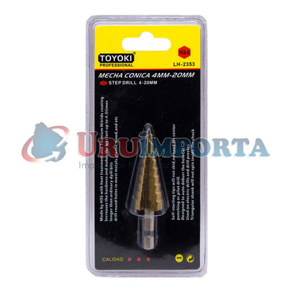 MECHA CONICA 4-20MM EN BLISTERS LH-2353