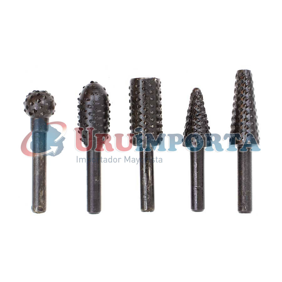 FRESA 5PZ 1/4″ EN BLISTERS ITEM 66002 LH-2362