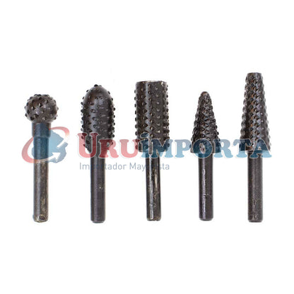 FRESA 5PZ 1/4″ EN BLISTERS ITEM 66002 LH-2362