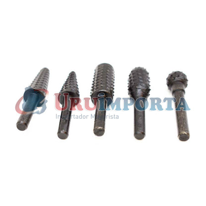 FRESA 5PZ 1/4″ EN BLISTERS ITEM 66002 LH-2362