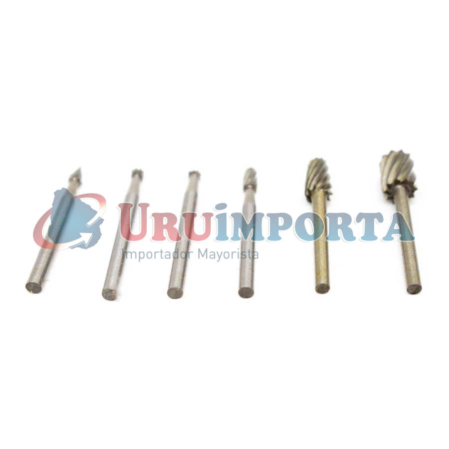 FRESA 6PZ 3MM LARGO 40MM EN BLISTERS LH-2361