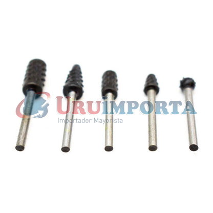FRESA 10PZ EN CAJA PLASTICA AMARILLA LH-2359