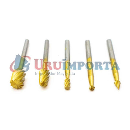 FRESA 10PZ EN CAJA PLASTICA AMARILLA LH-2359