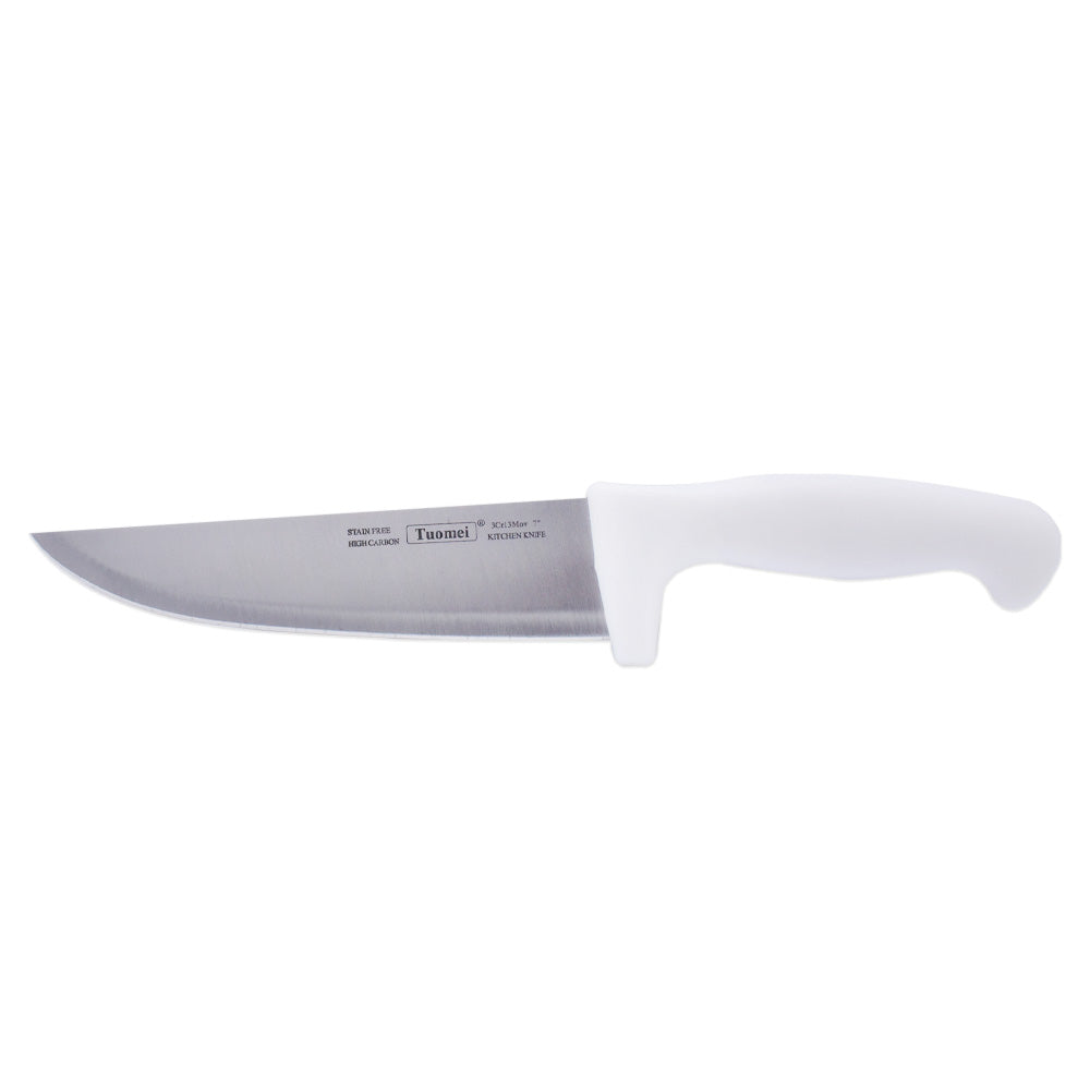 CUCHILLO DE CARNICERO MANGO BLANCO 9″ LH-2581