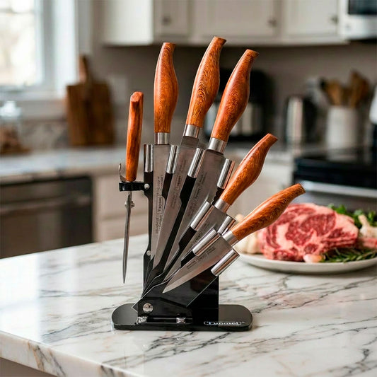 SET DE CUCHILLOS 7PZ PARA COCINA LH-2592