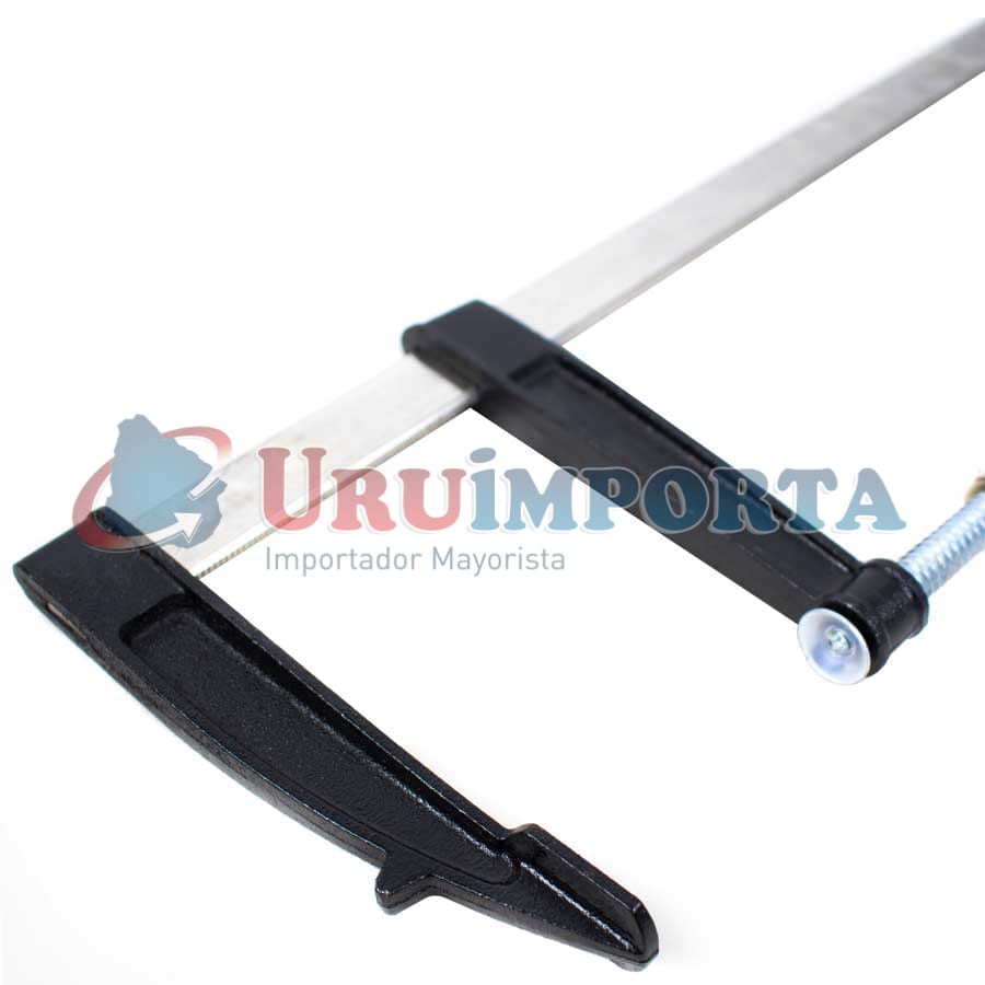 PRENSA TIPO F 120X400MM MANGO ROJO LH-1224