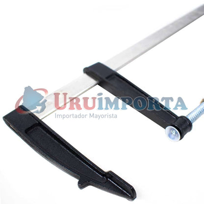 PRENSA TIPO F 120X400MM MANGO ROJO LH-1224
