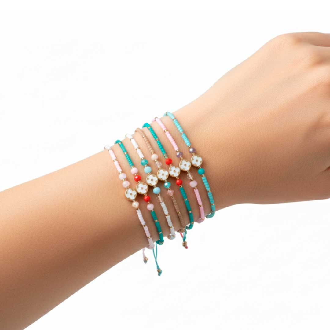 SET DE PULSERAS 12PZ EN BLISTER 625-515-20
