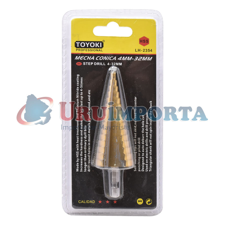 MECHA CONICA 4-32MM EN BLISTERS LH-2354