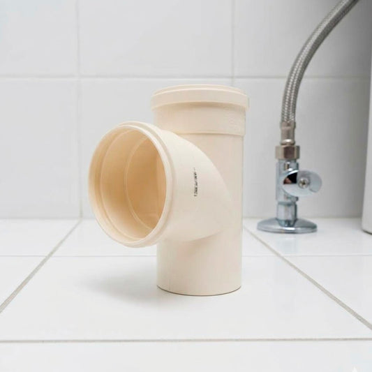 TE 100MM BLANCA DE PVC KRONA K-661