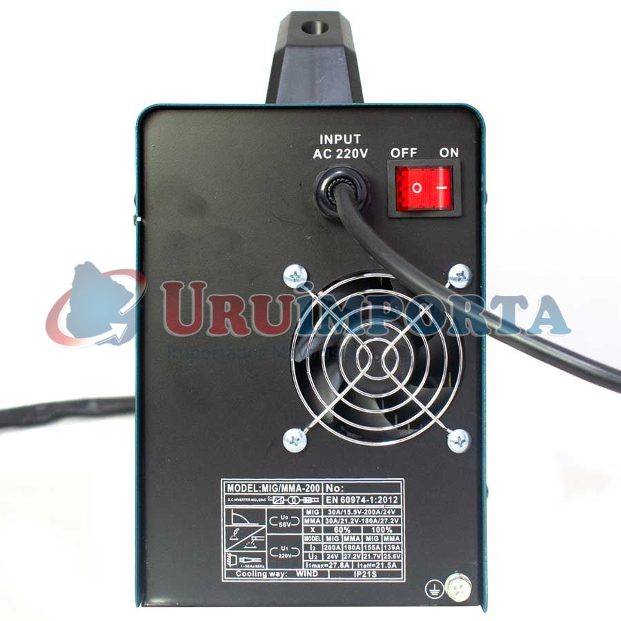 SOLDADORA MIG/INVERTER MASTERMAQ MIG/MMA-250