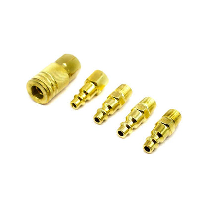 ACOPLES RAPIDO 5PZ BRONCEADOS MAKAWA MK-0650