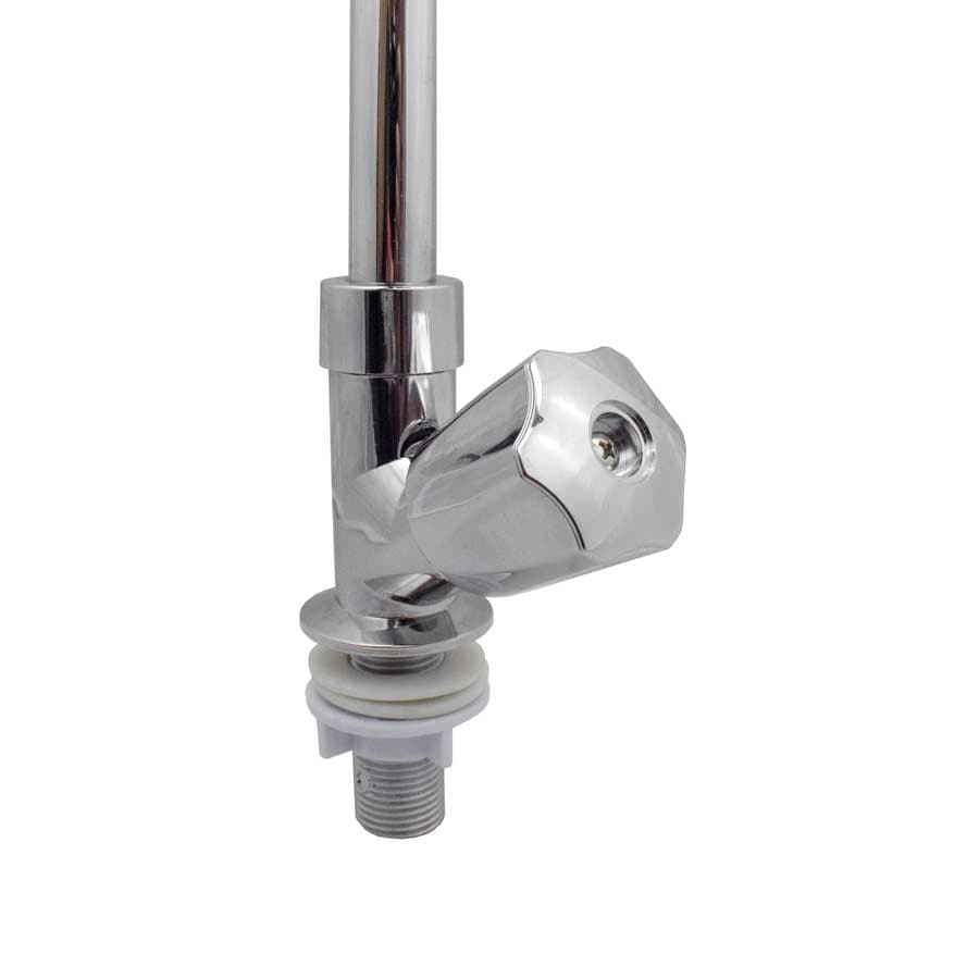 GRIFO PLASTICO CROMADO PICO BAJO DE MESADA LH-1892
