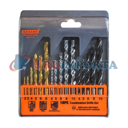 MECHA 16PZ METAL-MADERA-CONCRETO MAKAWA MK-0125