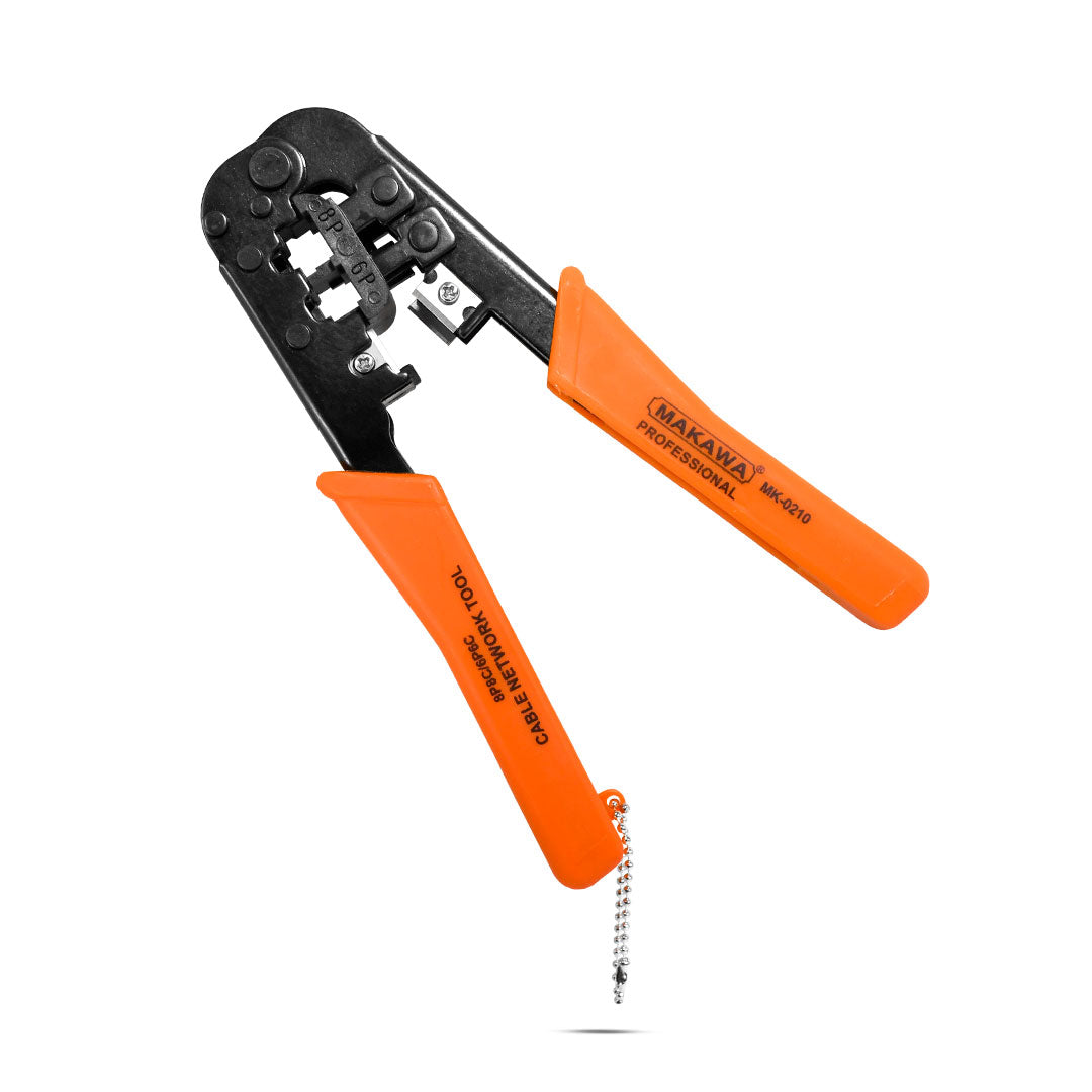 PINZA PARA TERMINAL 8P8C/6P6C MAKAWA MK-0210