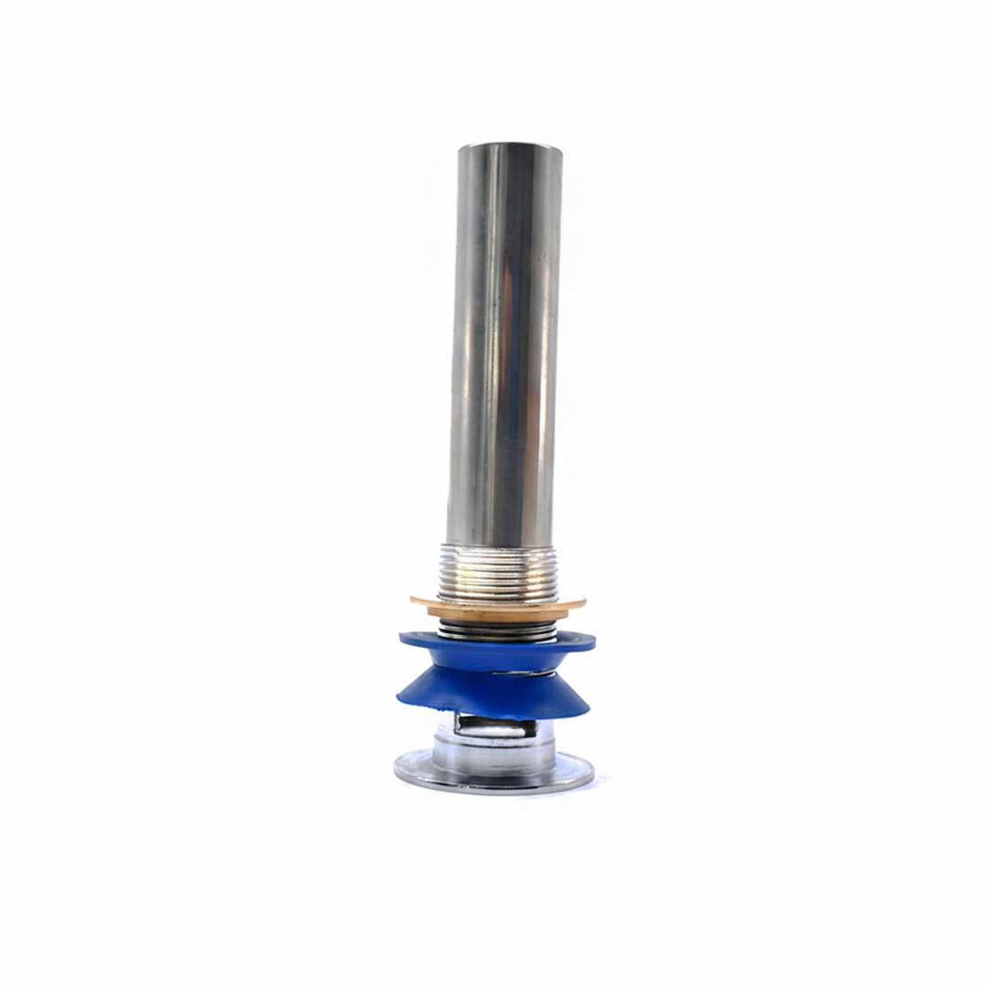VALVULA METALICA PARA PILETA CON GOMA AZUL LH-788