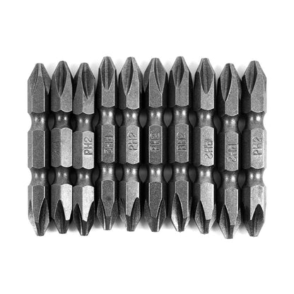 PUNTAS 10PZ 50MM PH2 Y PALETA CORO TOOLS LH-2422