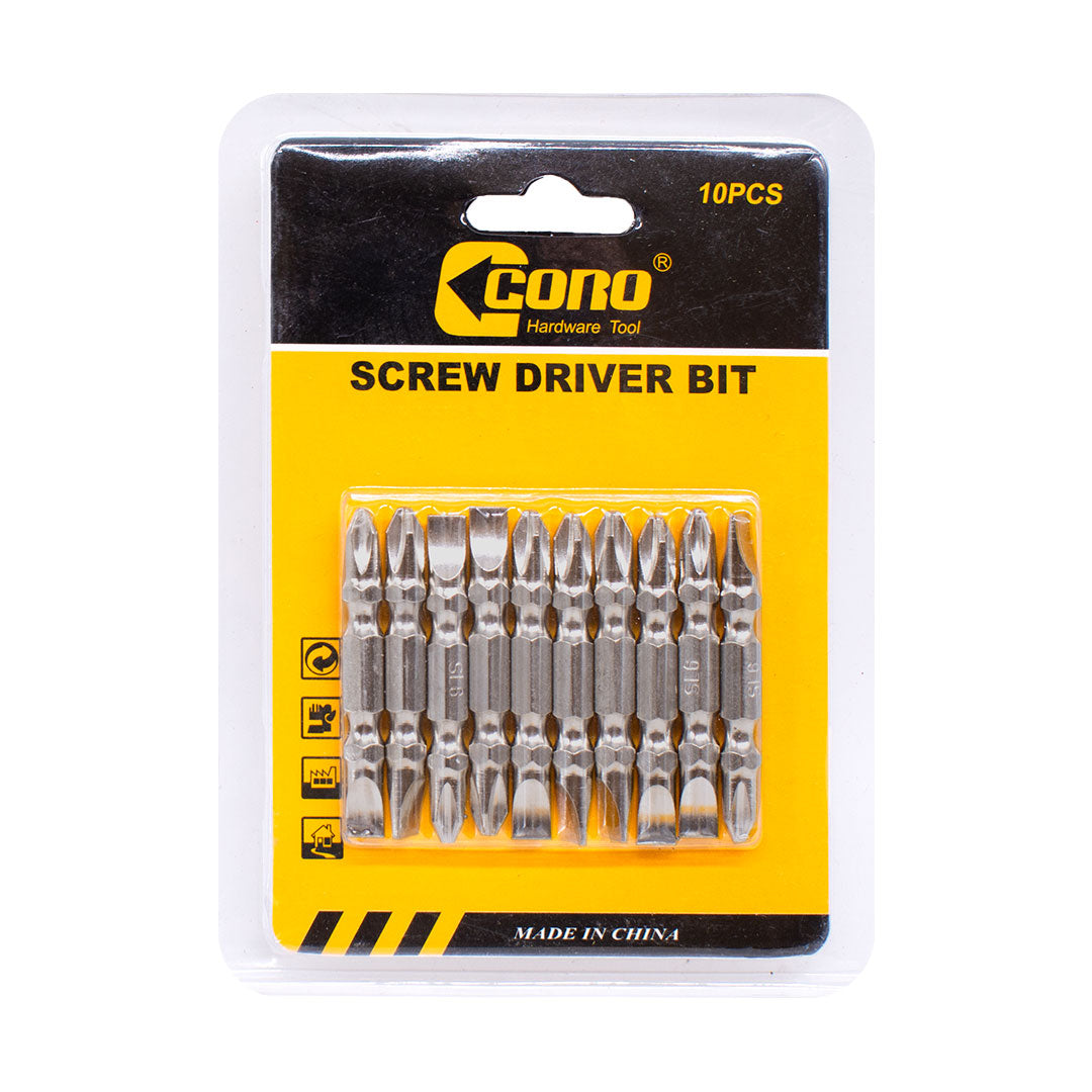 PUNTAS 10PZ 50MM PH2 Y PALETA CORO TOOLS LH-2422
