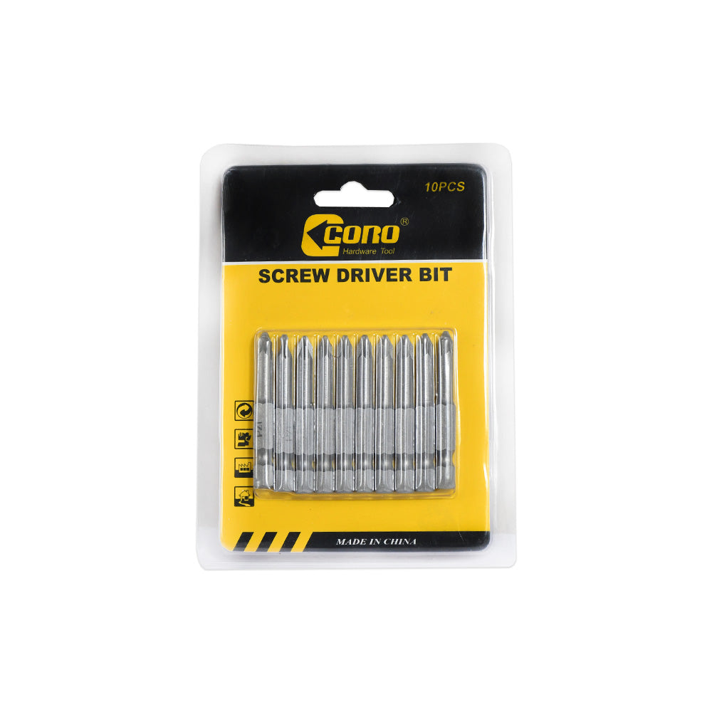 PUNTAS 10PZ 50MM PZ1 CORO TOOLS LH-2417