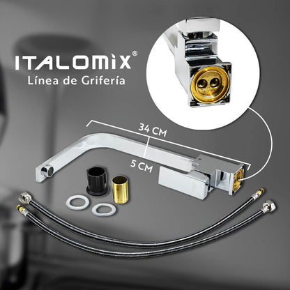 MONOCOMANDO MESADA CHATO  ITALOMIX LH-3315