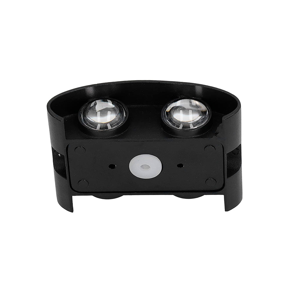 LUMINARIA BIDIRECCIONAL NEGRA 2 LUCES LH-3864