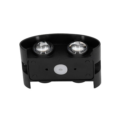 LUMINARIA BIDIRECCIONAL NEGRA 2 LUCES LH-3864