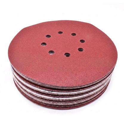DISCO DE LIJA C/VELCRO 50UN 180MM P80 LH-4148