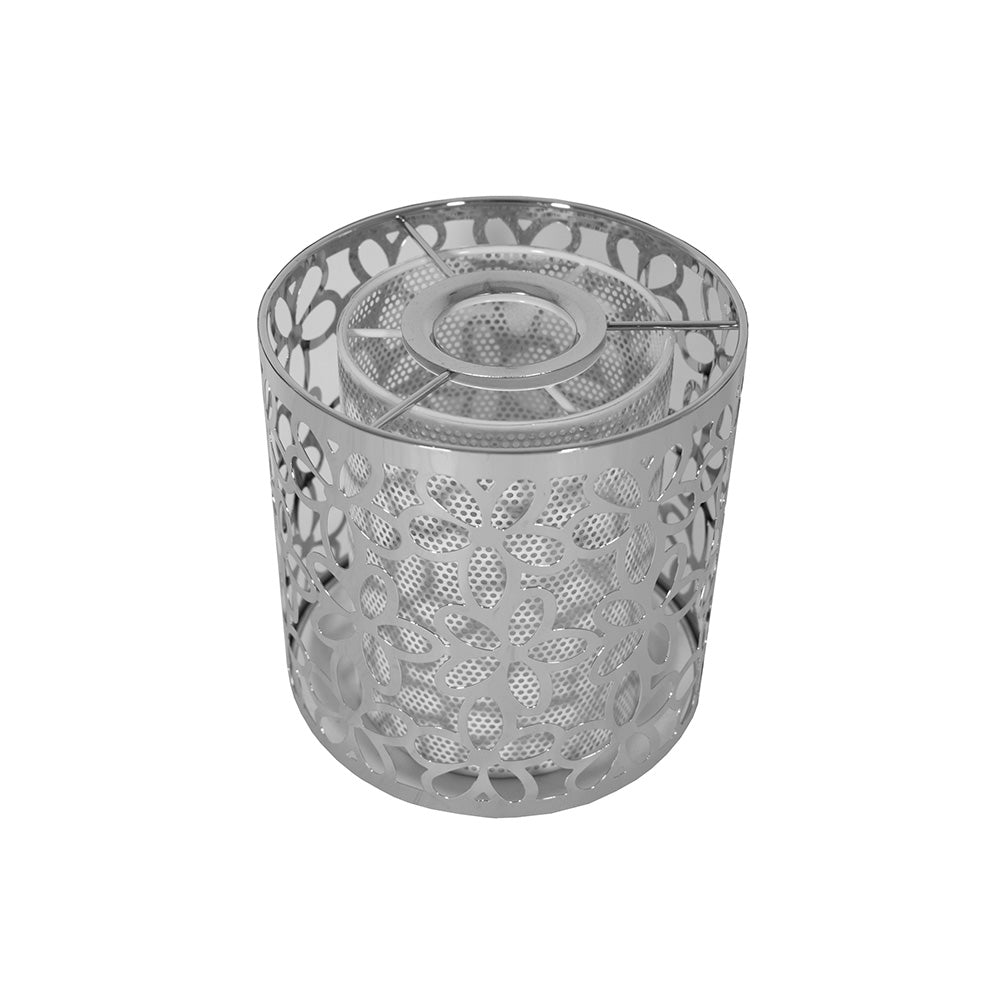LAMPARA DE COLGAR 3 LUCES REJILLA METALICA LH-2100