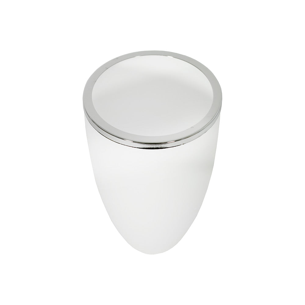 LAMPARA DE COLGAR TIPO COPA 3 LUCES BLANCA LH-2099