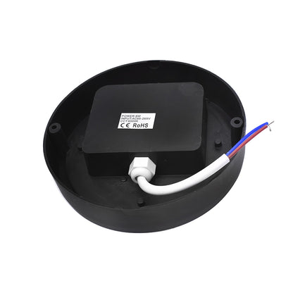 TORTUGA LED 8W NEGRA REDONDA FRIA 6500K LH-2755