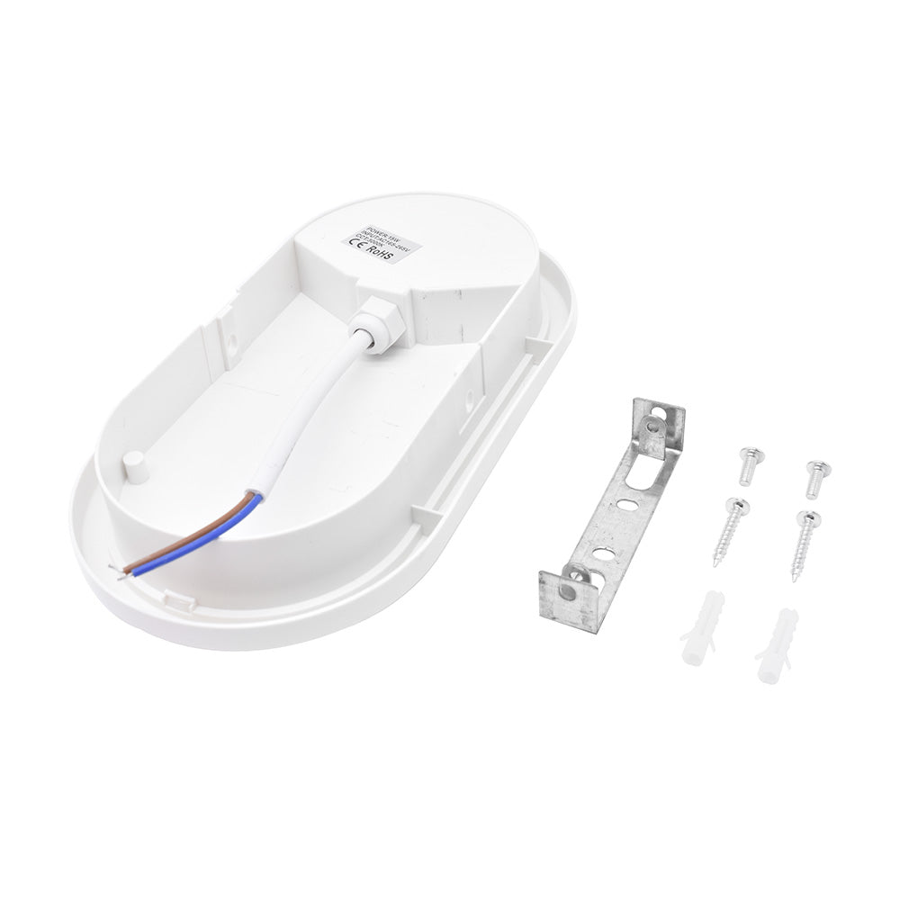 TORTUGA LED 20W BLANCA OVALADA FRIA 6500K LH-2765