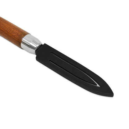 CUCHILLO PELADOR DE VEGETALES MANGO MADERA LH-3773