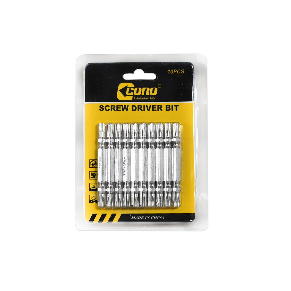 PUNTAS 10PZ 65MM TORX T30 CORO TOOLS LH-2442