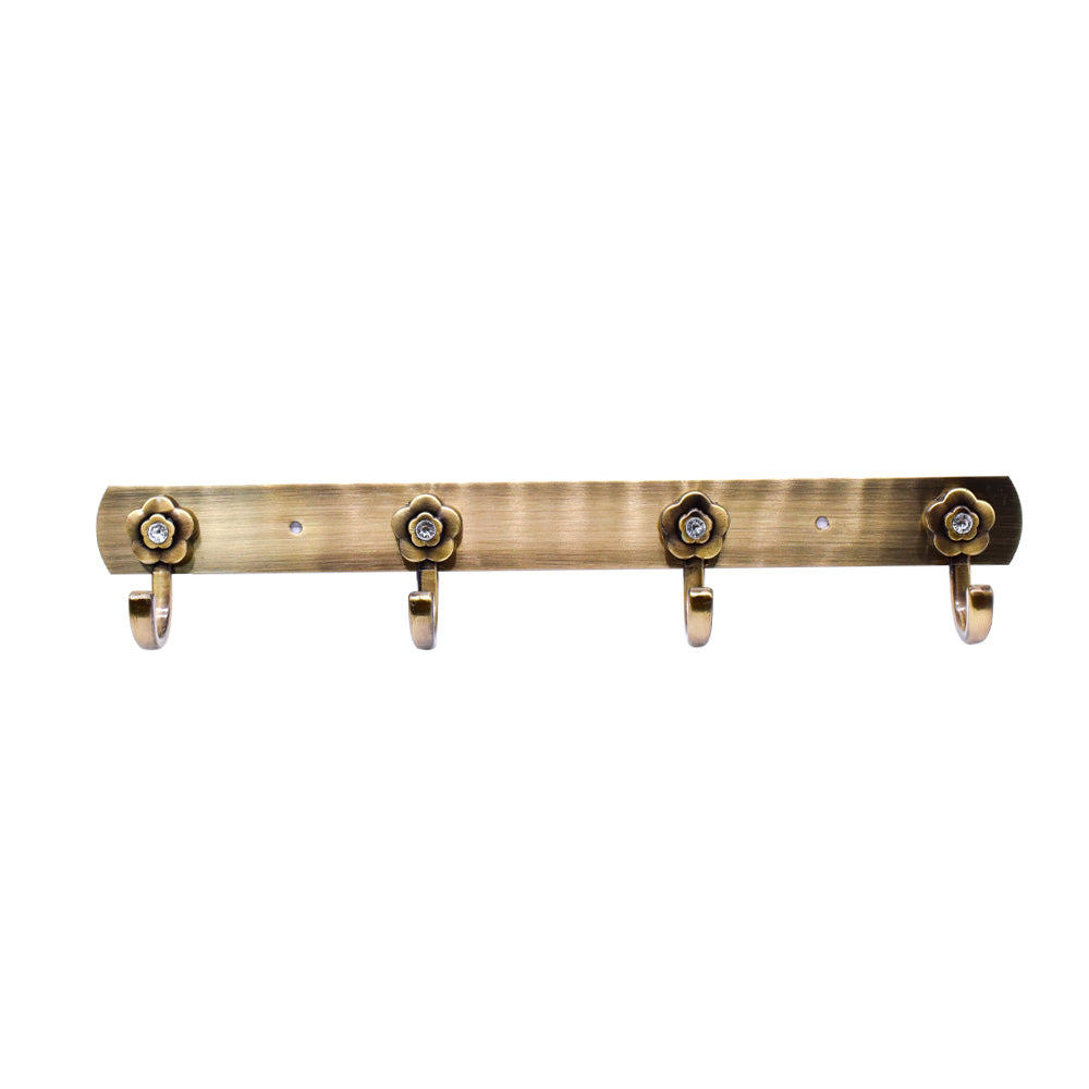 COLGADOR METALICO 4 GANCHOS EMPABONADO LH-2406