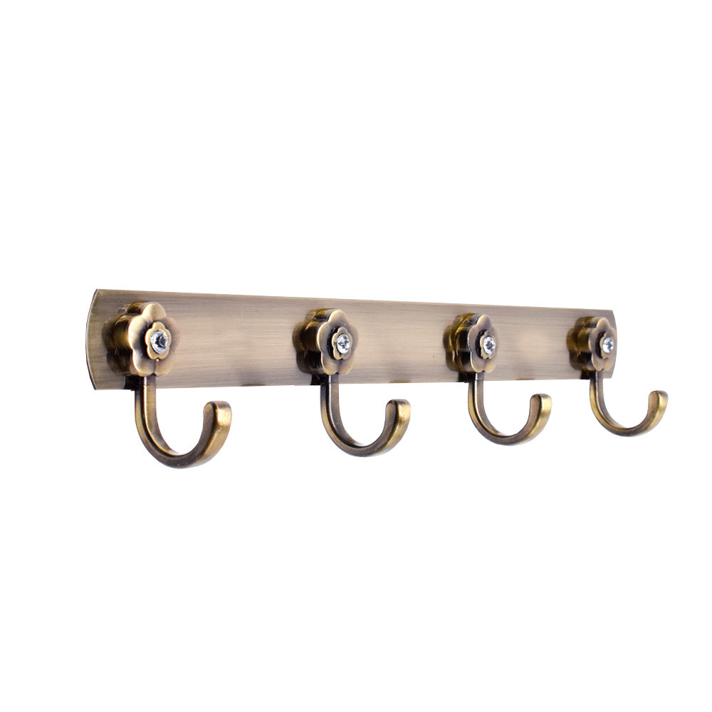 COLGADOR METALICO 4 GANCHOS EMPABONADO LH-2406