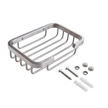 JABONERA METALICA RECTANGULAR PARA BANO LH-2399
